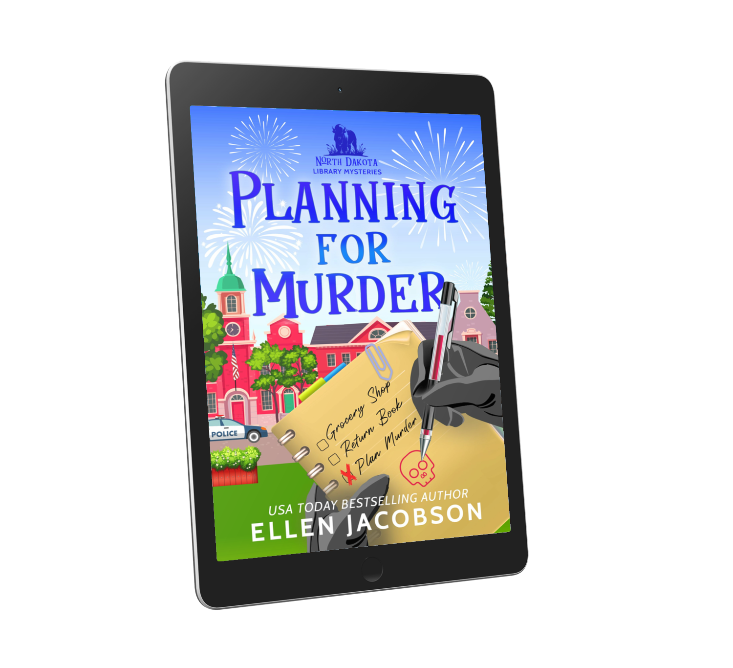 Planning for Murder (North Dakota Library Mystery Prequel) Ebook Cover
