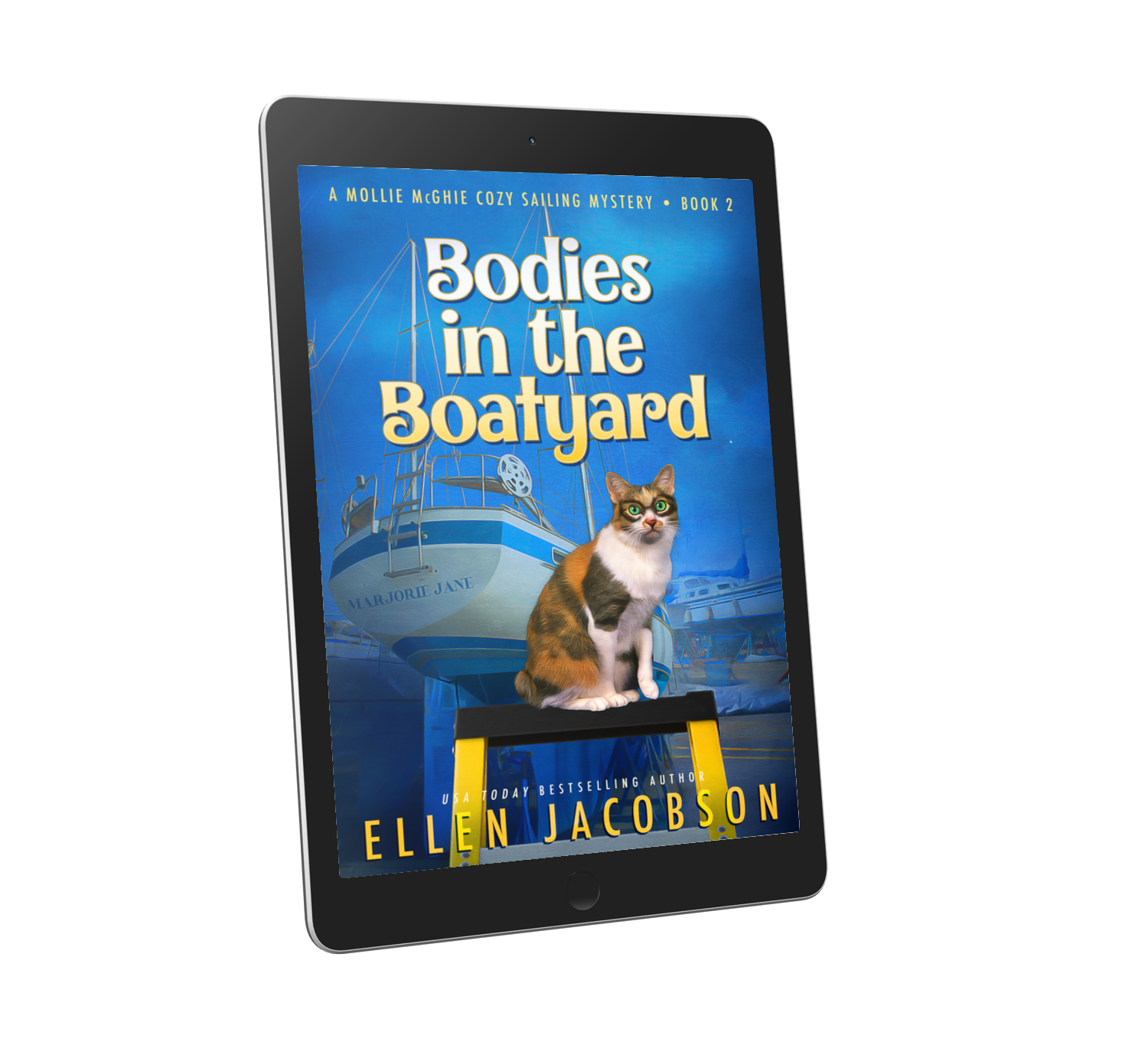 Bodies in the Boatyard (Mollie McGhie Cozy Mystery #2) Ebook Cover 