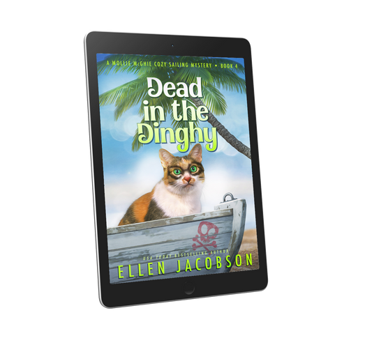 Dead in the Dinghy (Mollie McGhie Cozy Mystery #4) Ebook Cover 